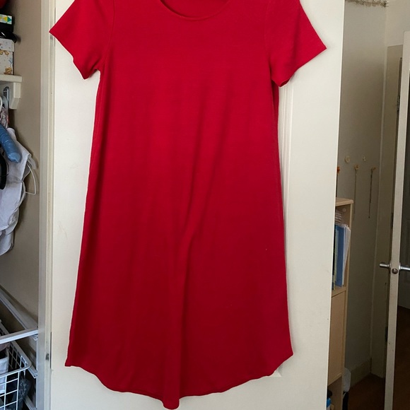 Wilfred Free Red T-Shirt Dress - Medium - Picture 6 of 6
